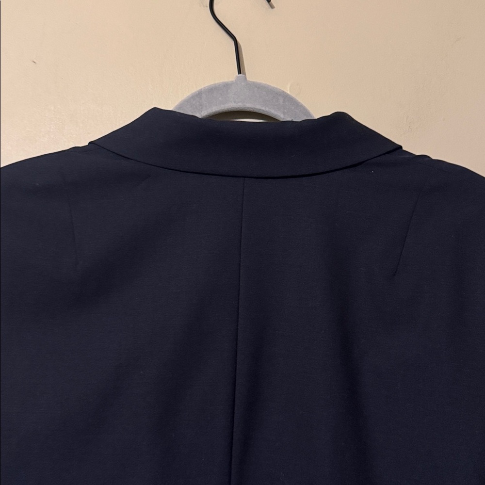 NWT- Banana Republic Refined wool blazer, navy blue, size 16 - Picture 7 of 12
